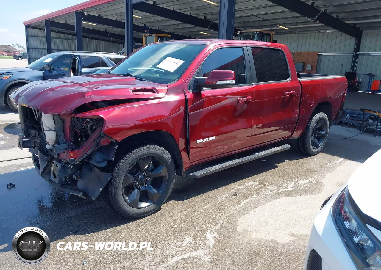 2019 Ram 1500 Big Horn-Lone Star 4X4 5'7 Box VIN:1C6SRFFT6KN712268 - 2