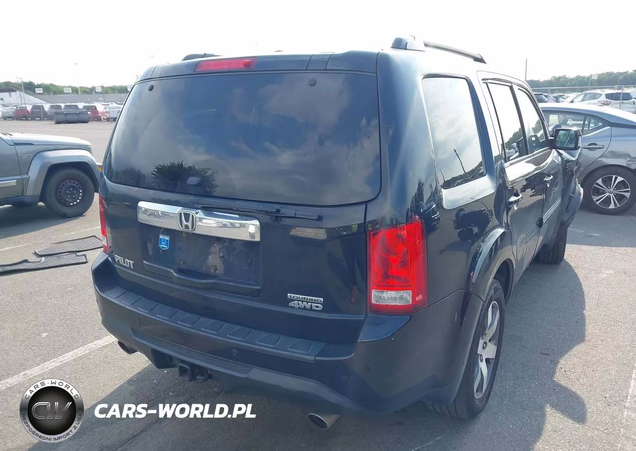 2013 Honda Pilot Touring VIN:5FNYF4H94DB059264 - 4