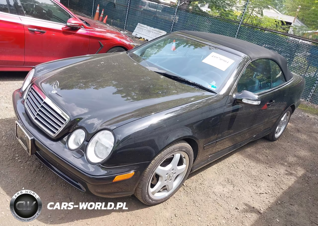 2002 Mercedes-Benz Clk 430 VIN:WDBLK70G62T092986 - 2
