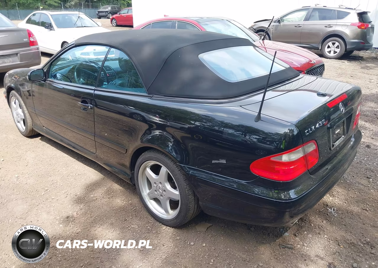 2002 Mercedes-Benz Clk 430 VIN:WDBLK70G62T092986 - 3