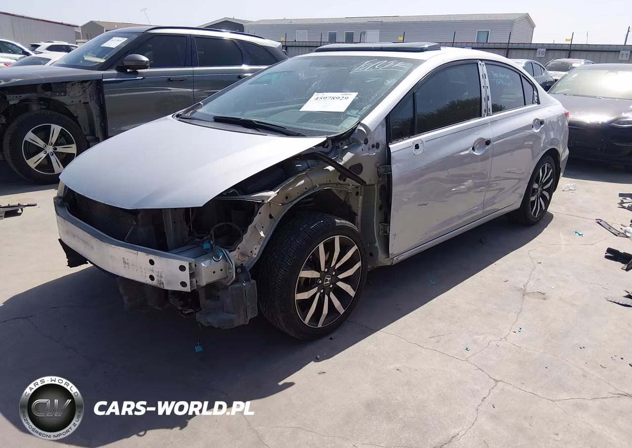 2015 Honda Civic Ex-L VIN:2HGFB2F9XFH504258 - 2
