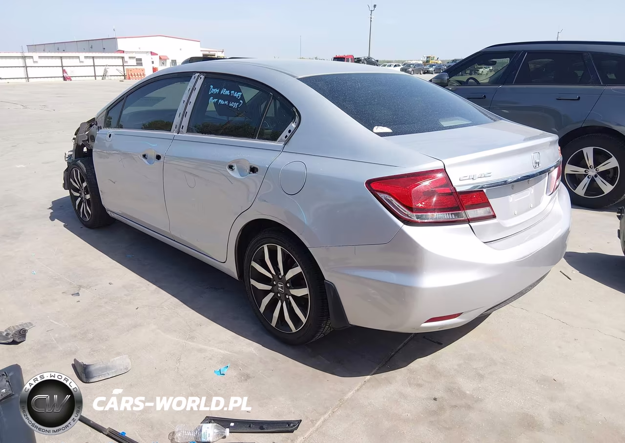 2015 Honda Civic Ex-L VIN:2HGFB2F9XFH504258 - 3