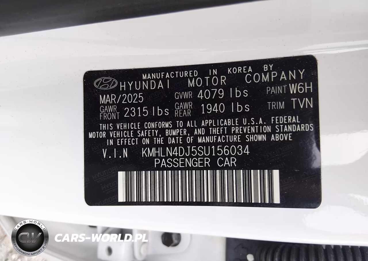 2025 Hyundai Elantra Hybrid Limited VIN:KMHLN4DJ5SU156034 - 9