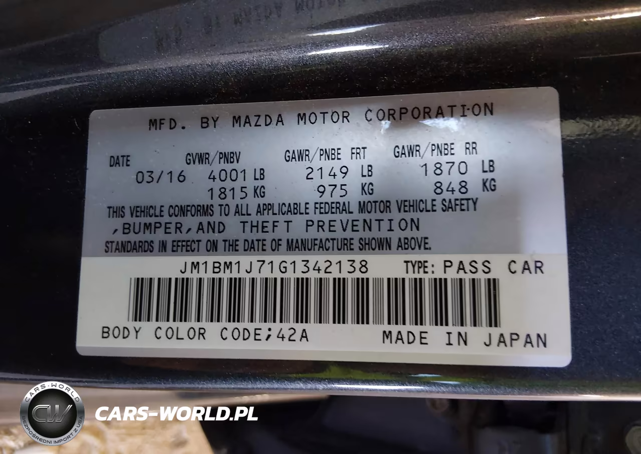 2016 Mazda Mazda3 I Sport VIN:JM1BM1J71G1342138 - 9