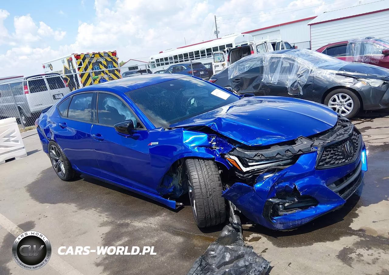 2021 Acura Tlx A-Spec Package VIN:19UUB6F58MA006874 - 1