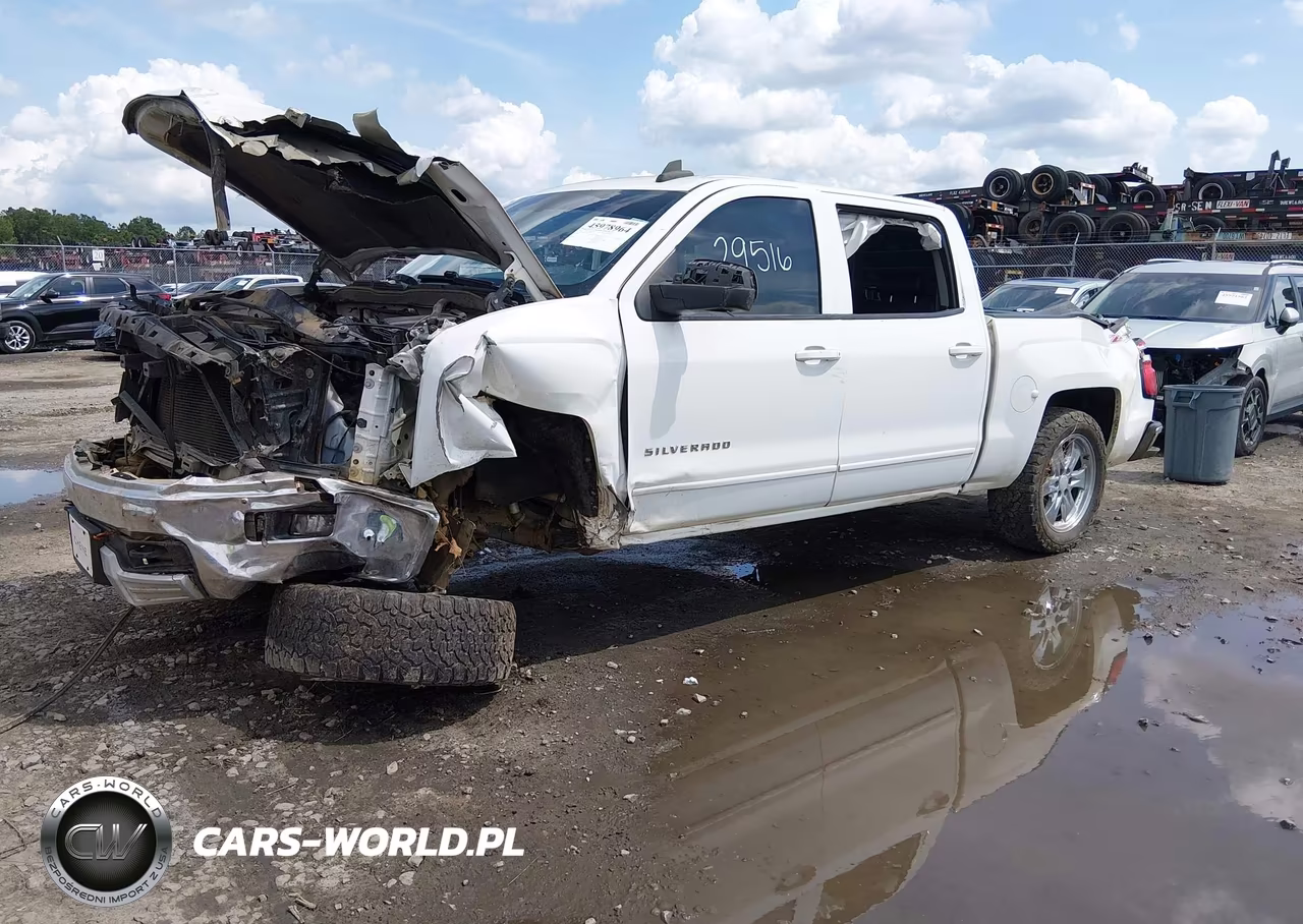 2015 Chevrolet Silverado 1500 2Lt VIN:3GCUKREC0FG125927 - 2