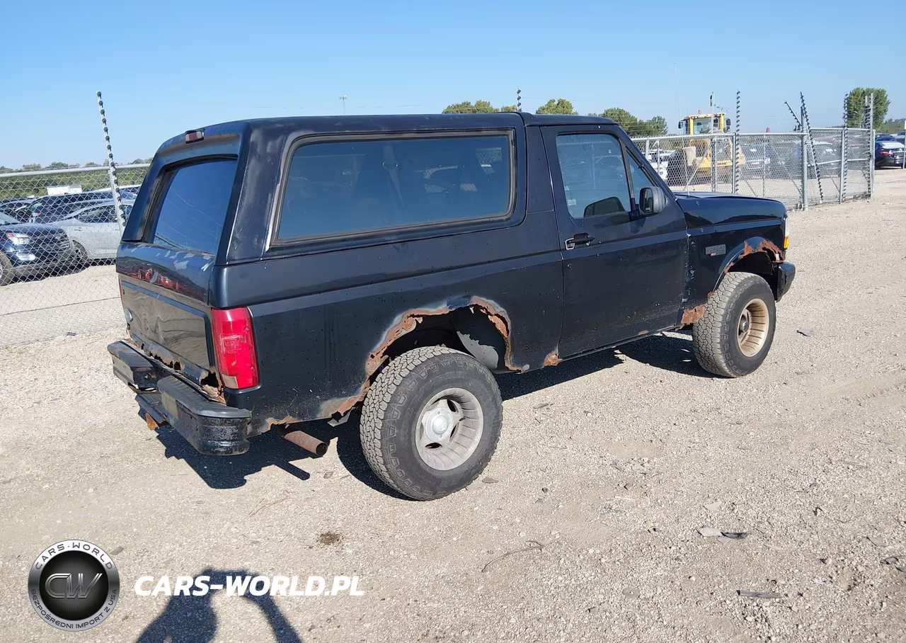 1995 Ford Bronco U100 VIN:1FMEU15H3SLB03800 - 4