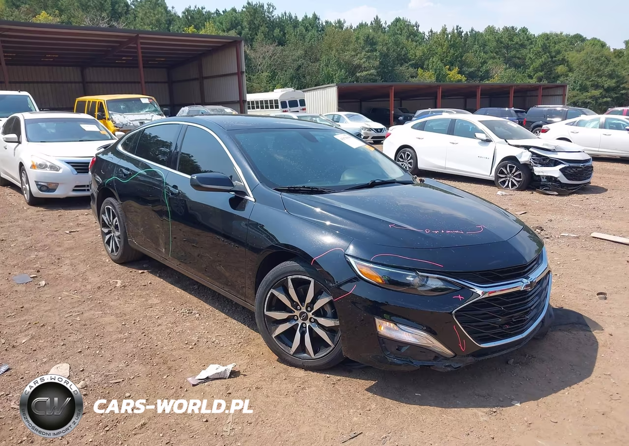 2022 Chevrolet Malibu Fwd Rs VIN:1G1ZG5ST2NF211687 - 1