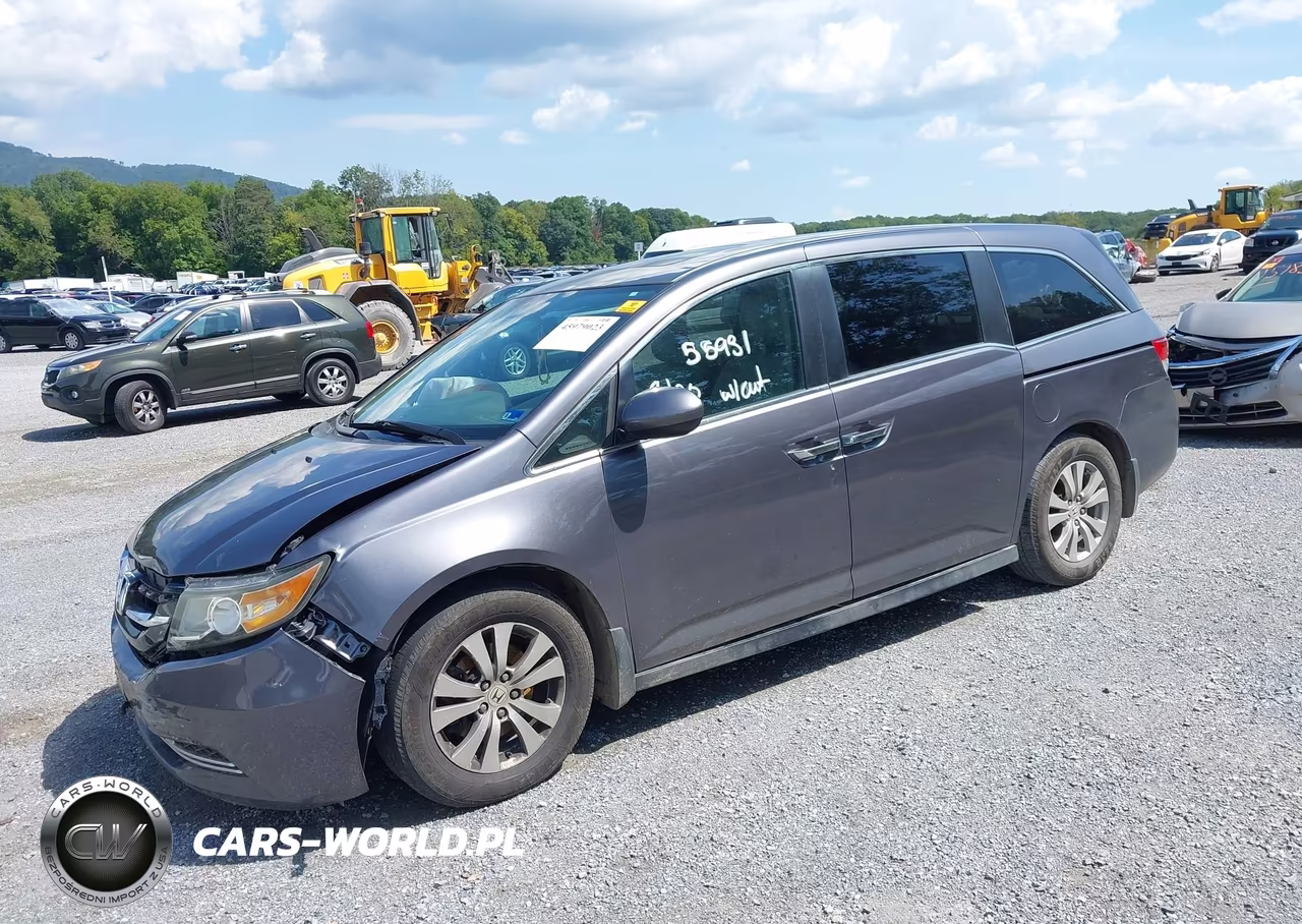 2016 Honda Odyssey Ex-L VIN:5FNRL5H65GB017974 - 2
