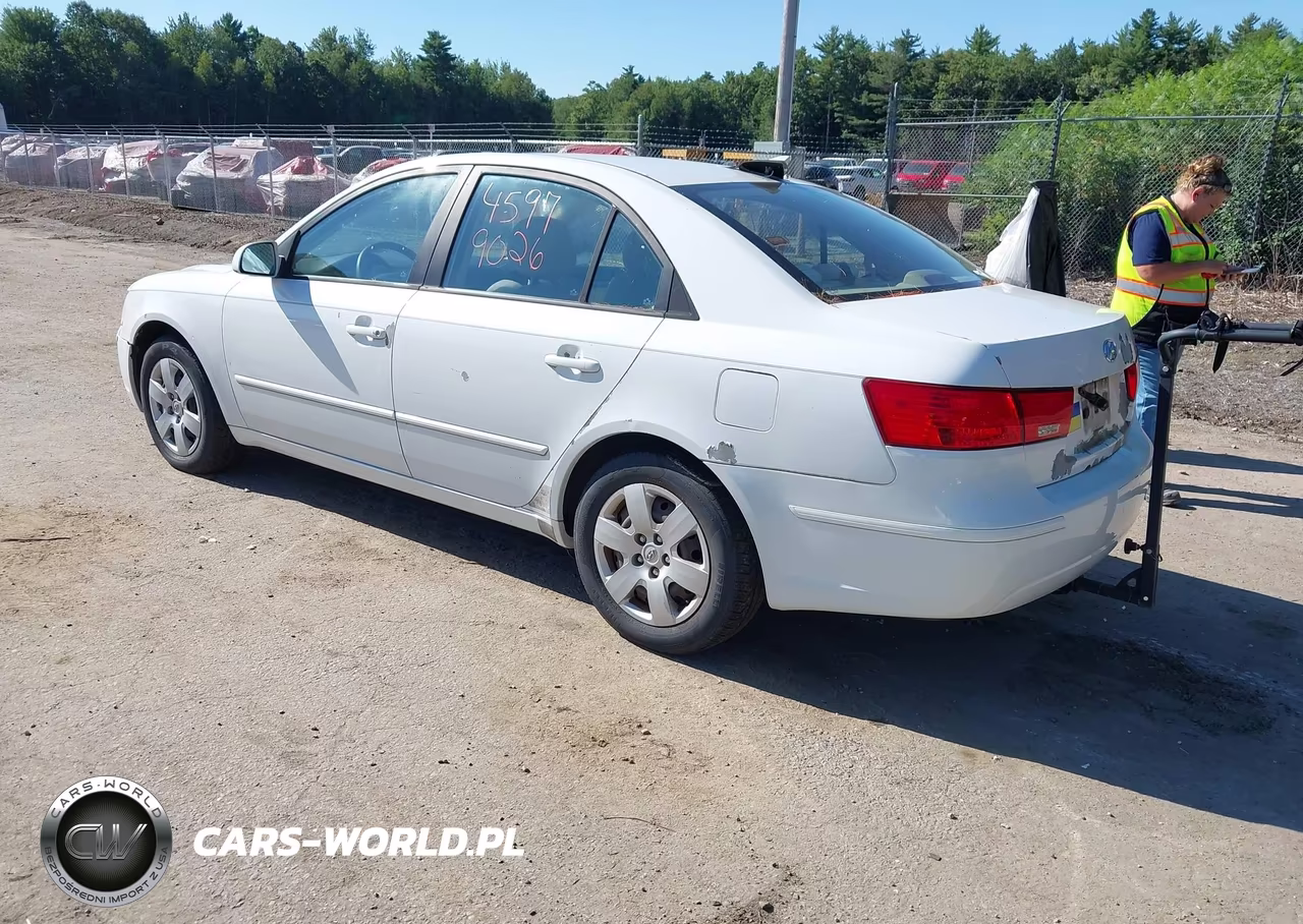2009 Hyundai Sonata Gls VIN:5NPET46C79H508665 - 3