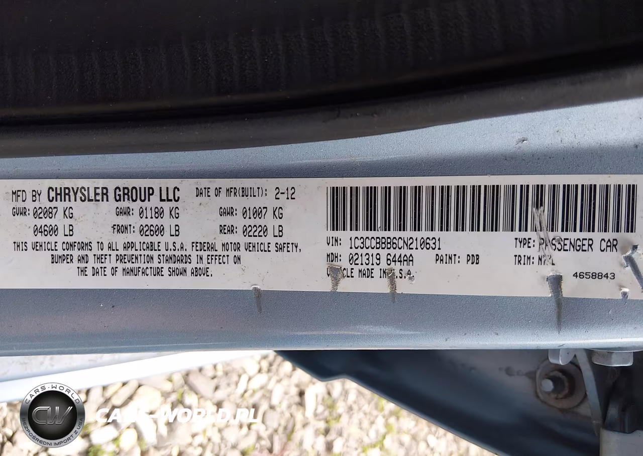 2012 Chrysler 200 Touring VIN:1C3CCBBB6CN210631 - 9