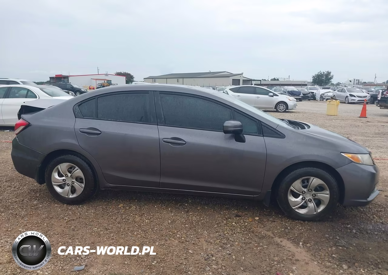 2014 Honda Civic Lx VIN:19XFB2F59EE005246 - 13