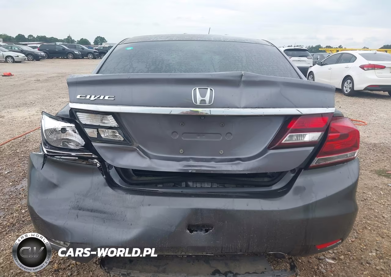 2014 Honda Civic Lx VIN:19XFB2F59EE005246 - 16
