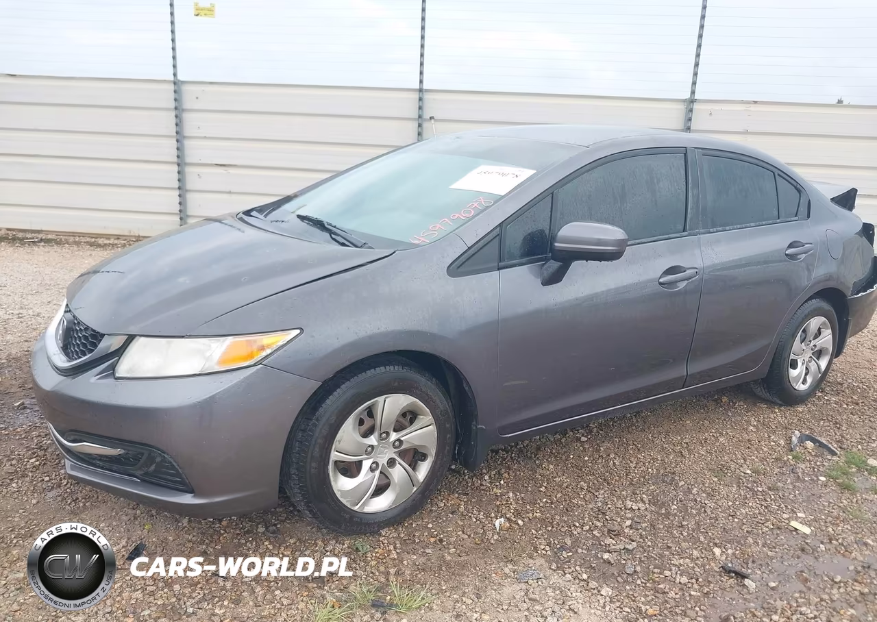 2014 Honda Civic Lx VIN:19XFB2F59EE005246 - 2