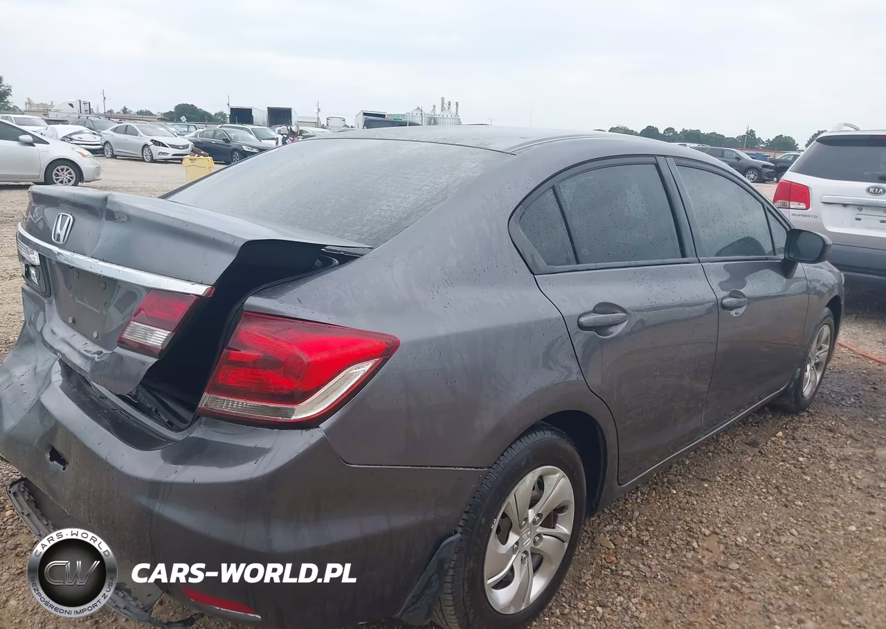 2014 Honda Civic Lx VIN:19XFB2F59EE005246 - 4
