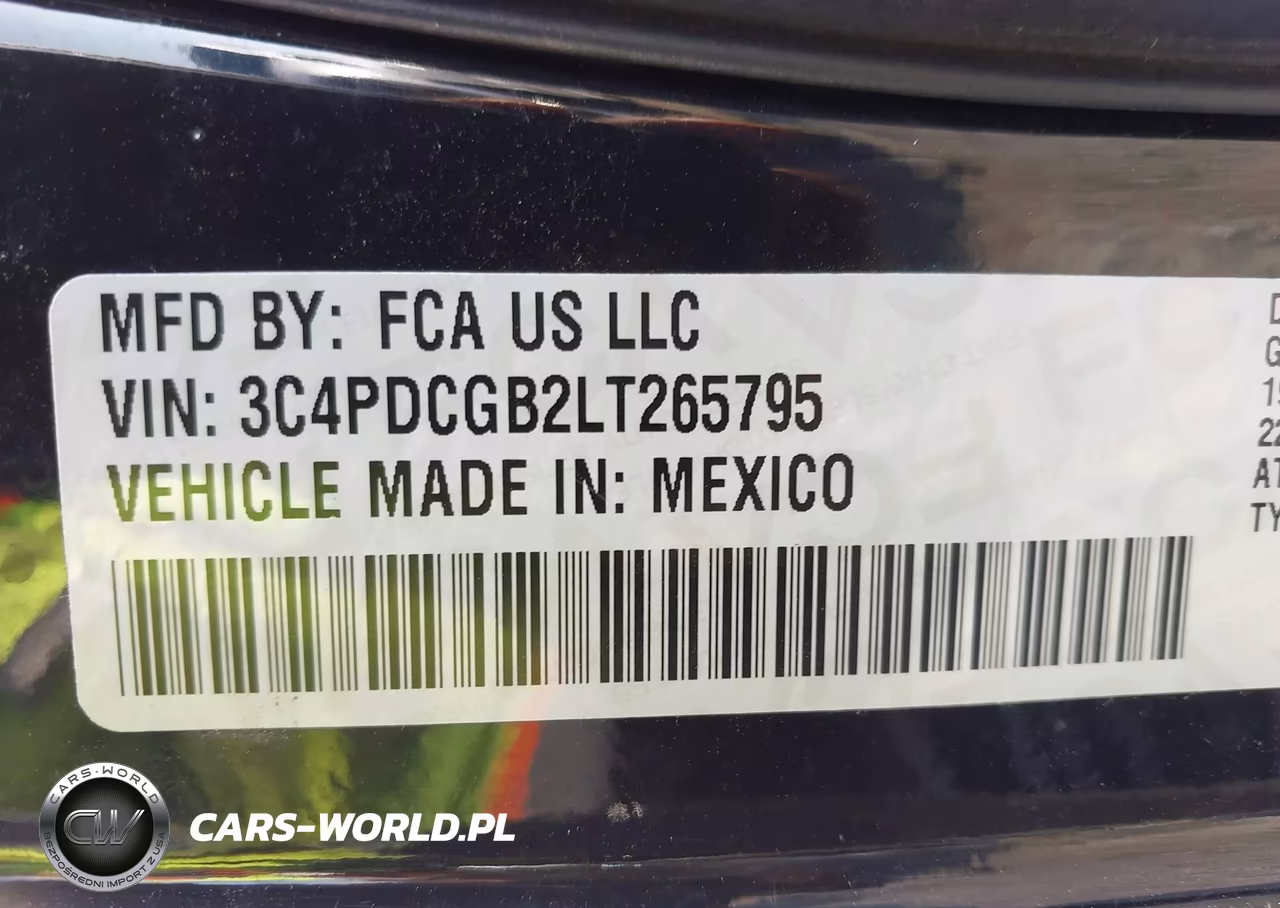 2020 Dodge Journey Crossroad VIN:3C4PDCGB2LT265795 - 9