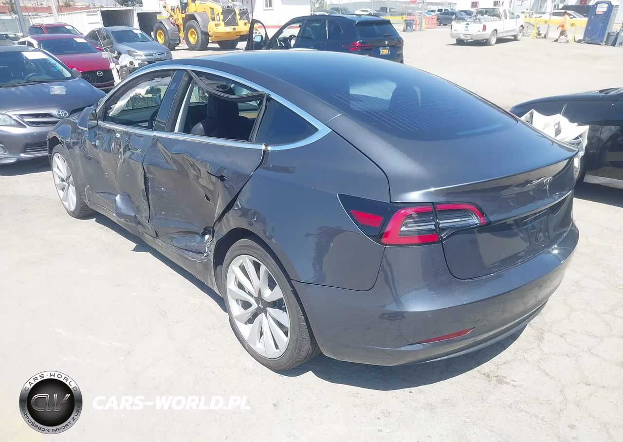 2018 Tesla Model 3 Long Range-Mid Range VIN:5YJ3E1EA5JF012086 - 3