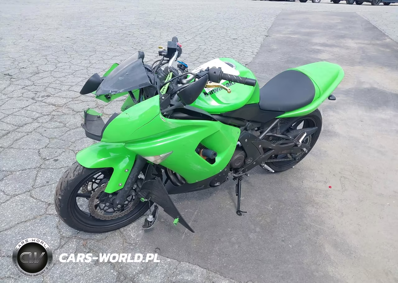 2008 Kawasaki Ex650 A VIN:JKAEXEA128A040229 - 2