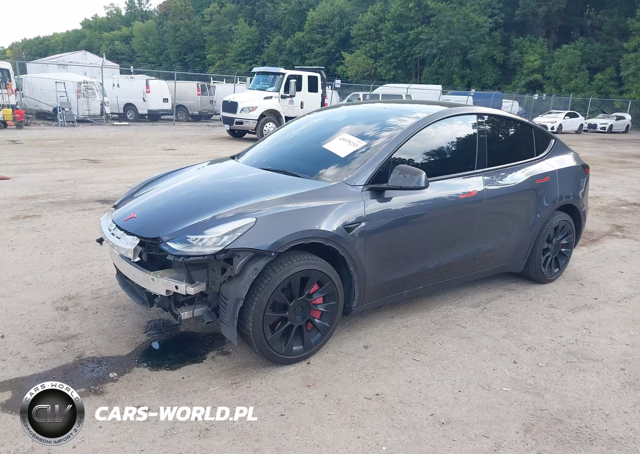 2022 Tesla Model Y Long Range Dual Motor All-Wheel Drive VIN:7SAYGDEE1NF377894 - 2