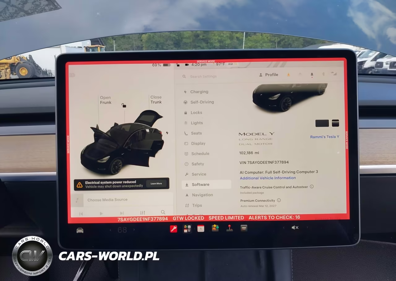 2022 Tesla Model Y Long Range Dual Motor All-Wheel Drive VIN:7SAYGDEE1NF377894 - 7
