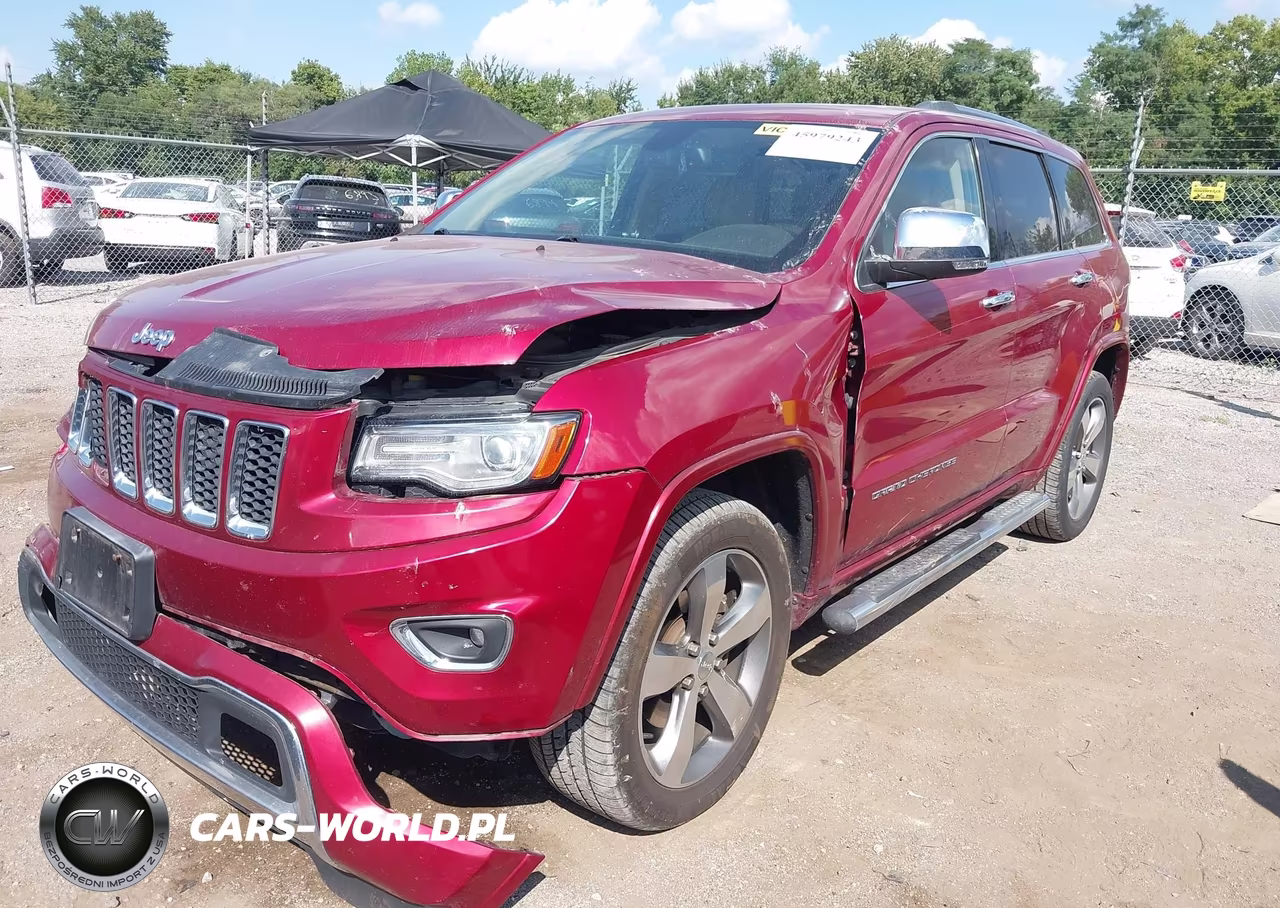 2014 Jeep Grand Cherokee Overland VIN:1C4RJFCG4EC173199 - 2