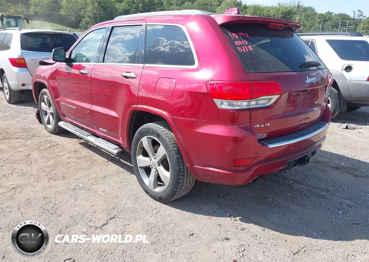 2014 Jeep Grand Cherokee Overland VIN:1C4RJFCG4EC173199 - 3