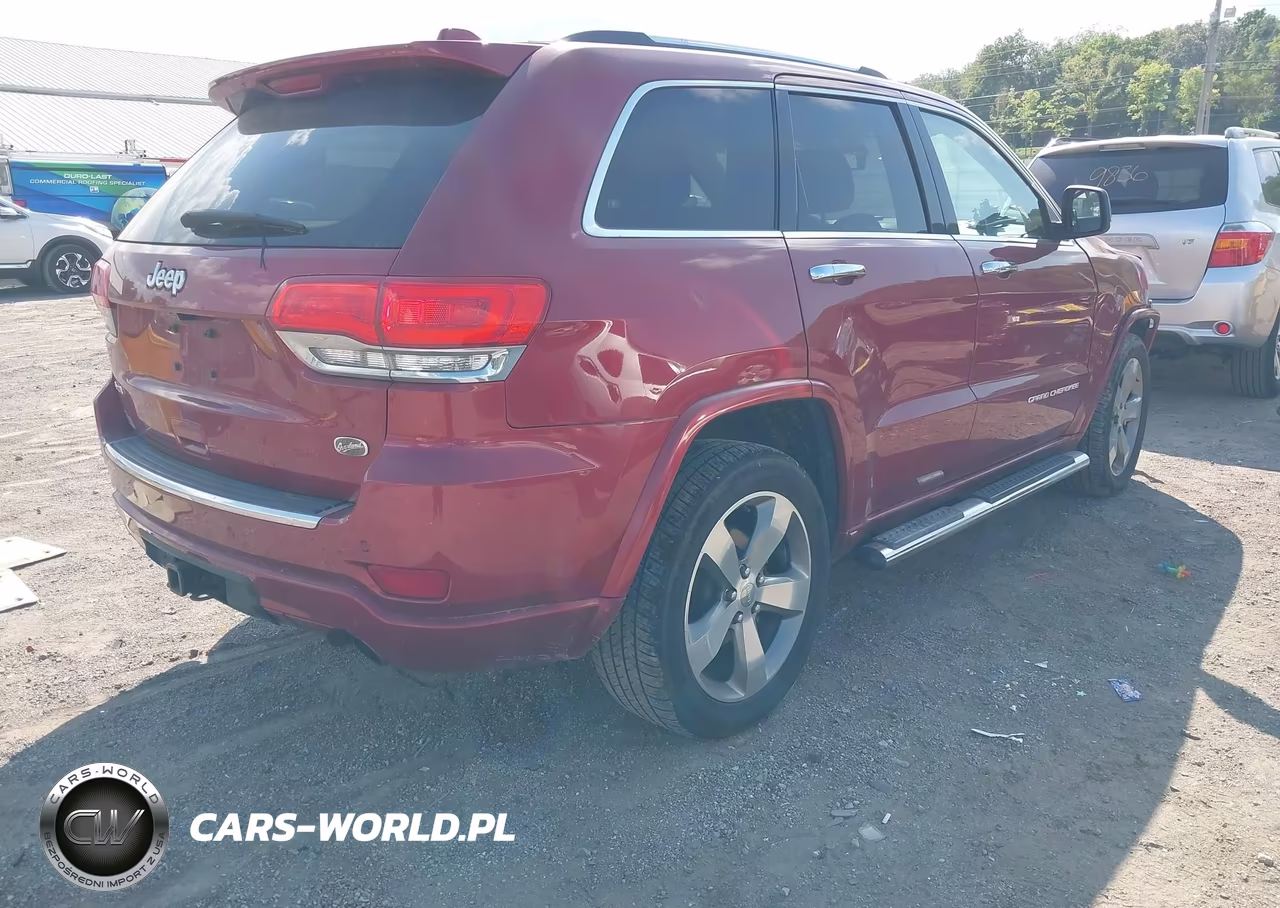 2014 Jeep Grand Cherokee Overland VIN:1C4RJFCG4EC173199 - 4