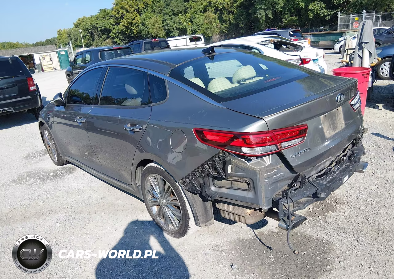 2016 Kia Optima Sxl Turbo VIN:5XXGV4L2XGG110003 - 3