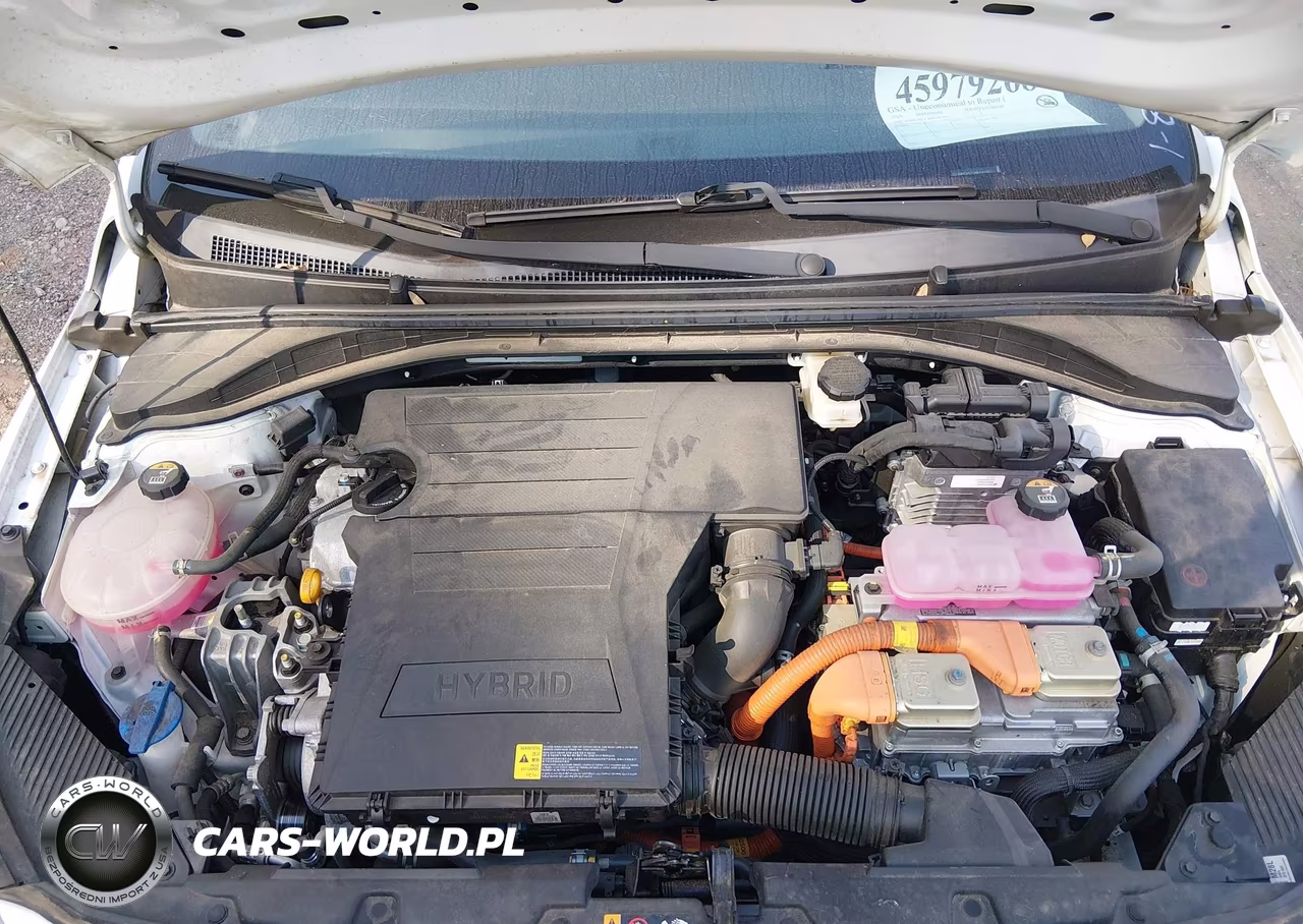 2021 Hyundai Ioniq Hybrid Blue VIN:KMHC65LCXMU247857 - 10