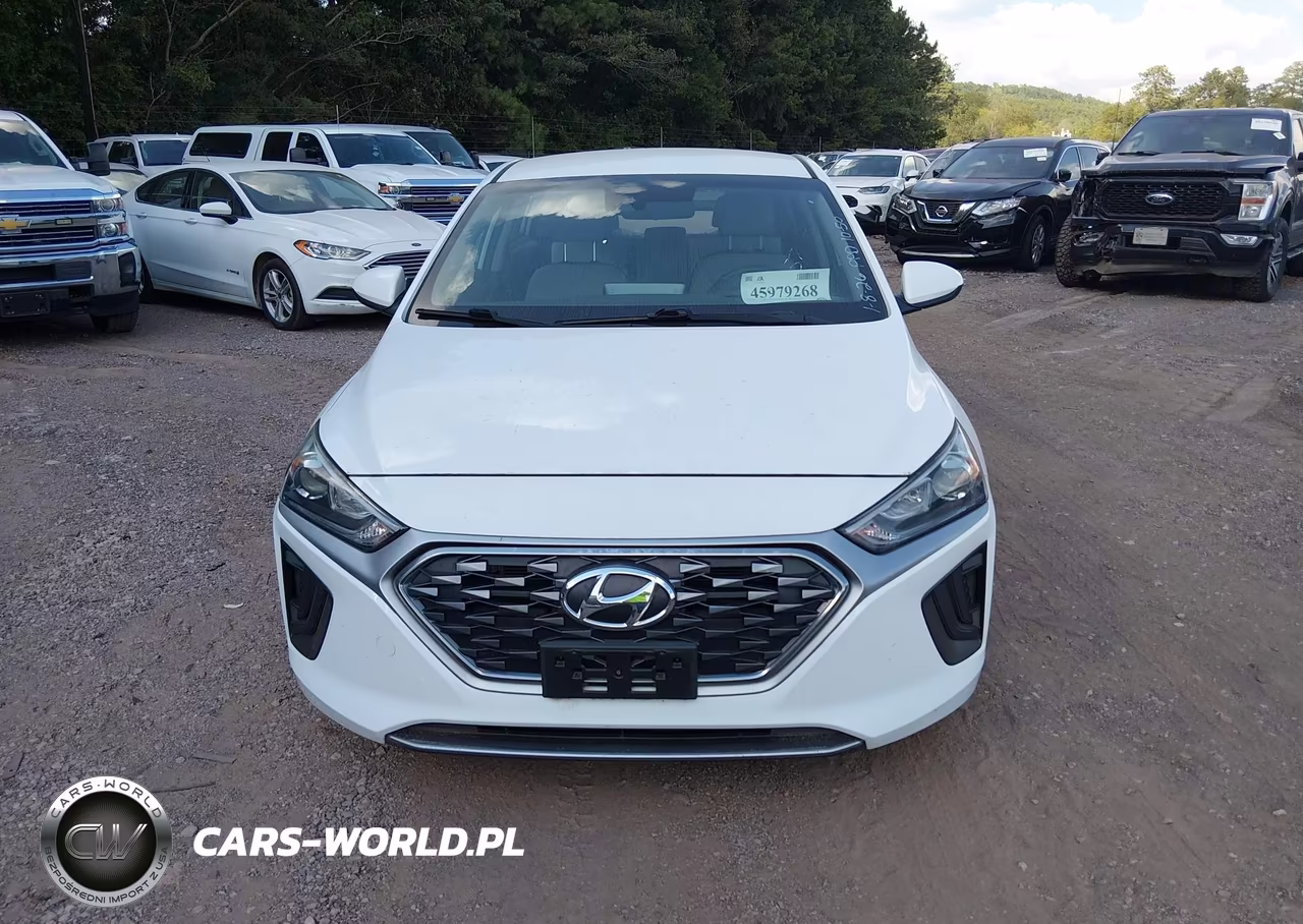 2021 Hyundai Ioniq Hybrid Blue VIN:KMHC65LCXMU247857 - 16