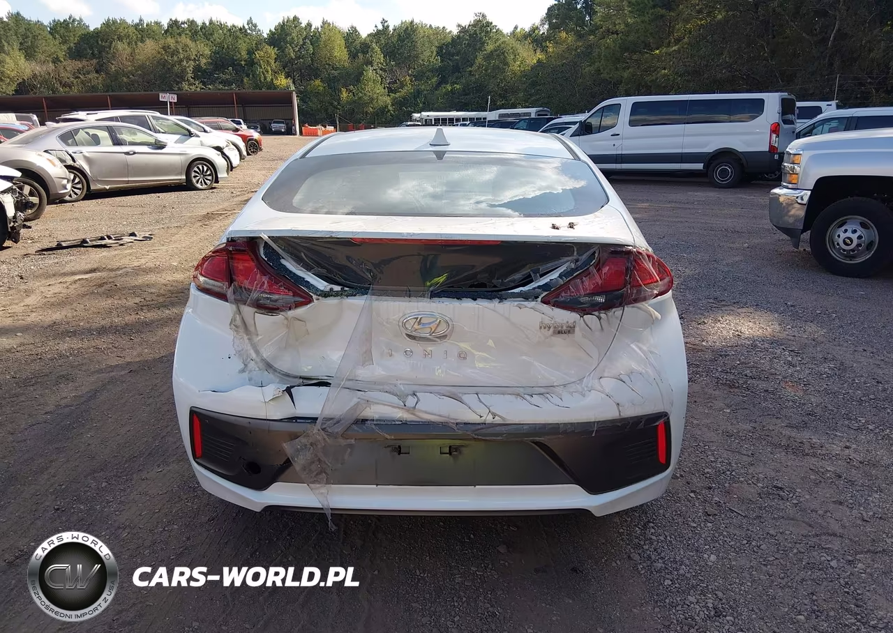 2021 Hyundai Ioniq Hybrid Blue VIN:KMHC65LCXMU247857 - 20