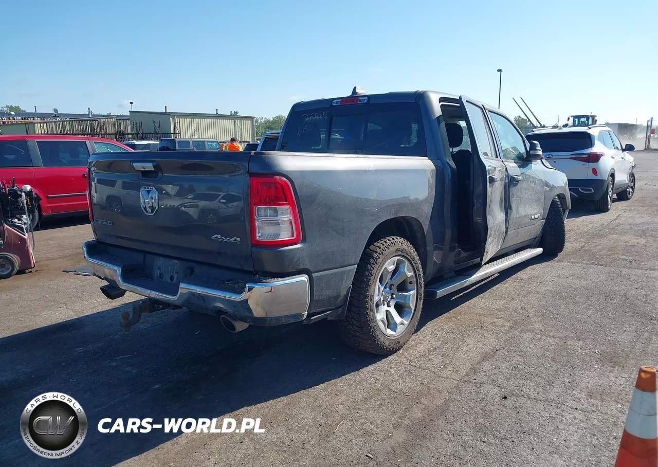 2019 Ram 1500 Big Horn-Lone Star 4X4 5'7 Box VIN:1C6SRFFT6KN755511 - 4