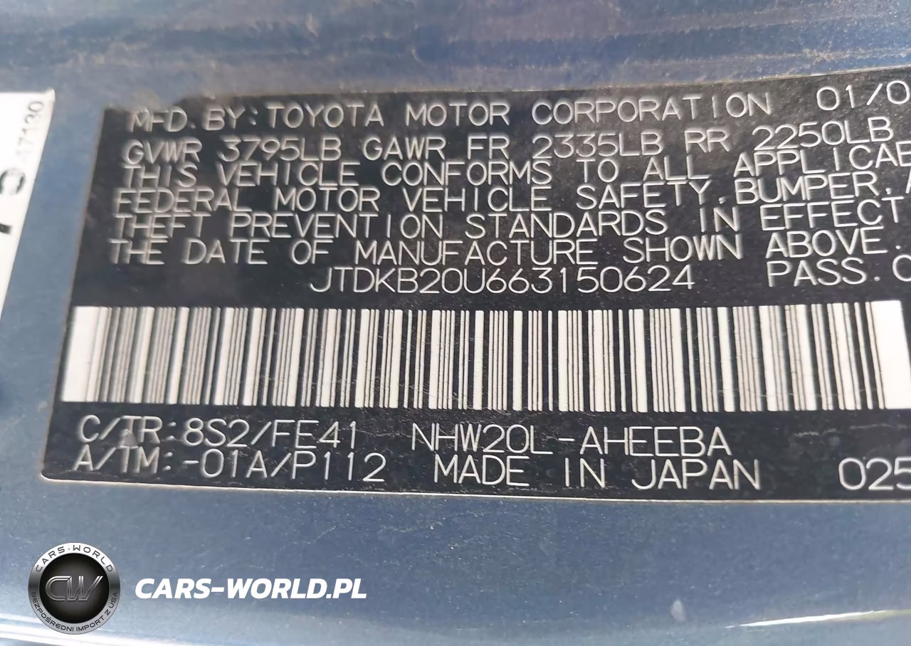 2006 Toyota Prius VIN:JTDKB20U663150624 - 9