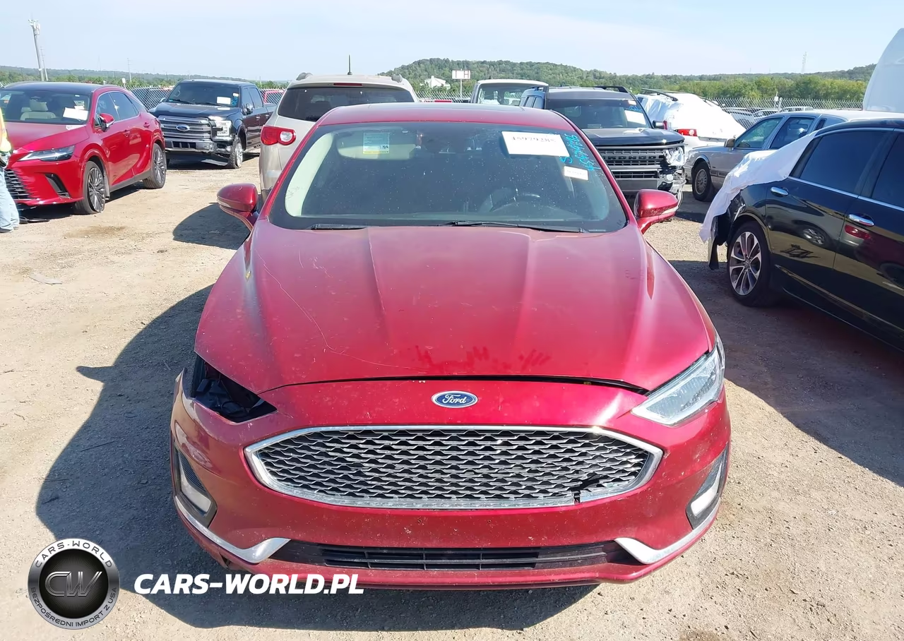 2019 Ford Fusion Titanium VIN:3FA6P0D90KR225820 - 13