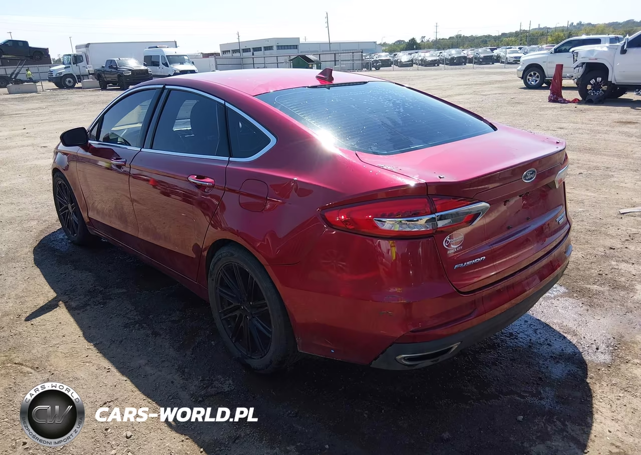 2019 Ford Fusion Titanium VIN:3FA6P0D90KR225820 - 3