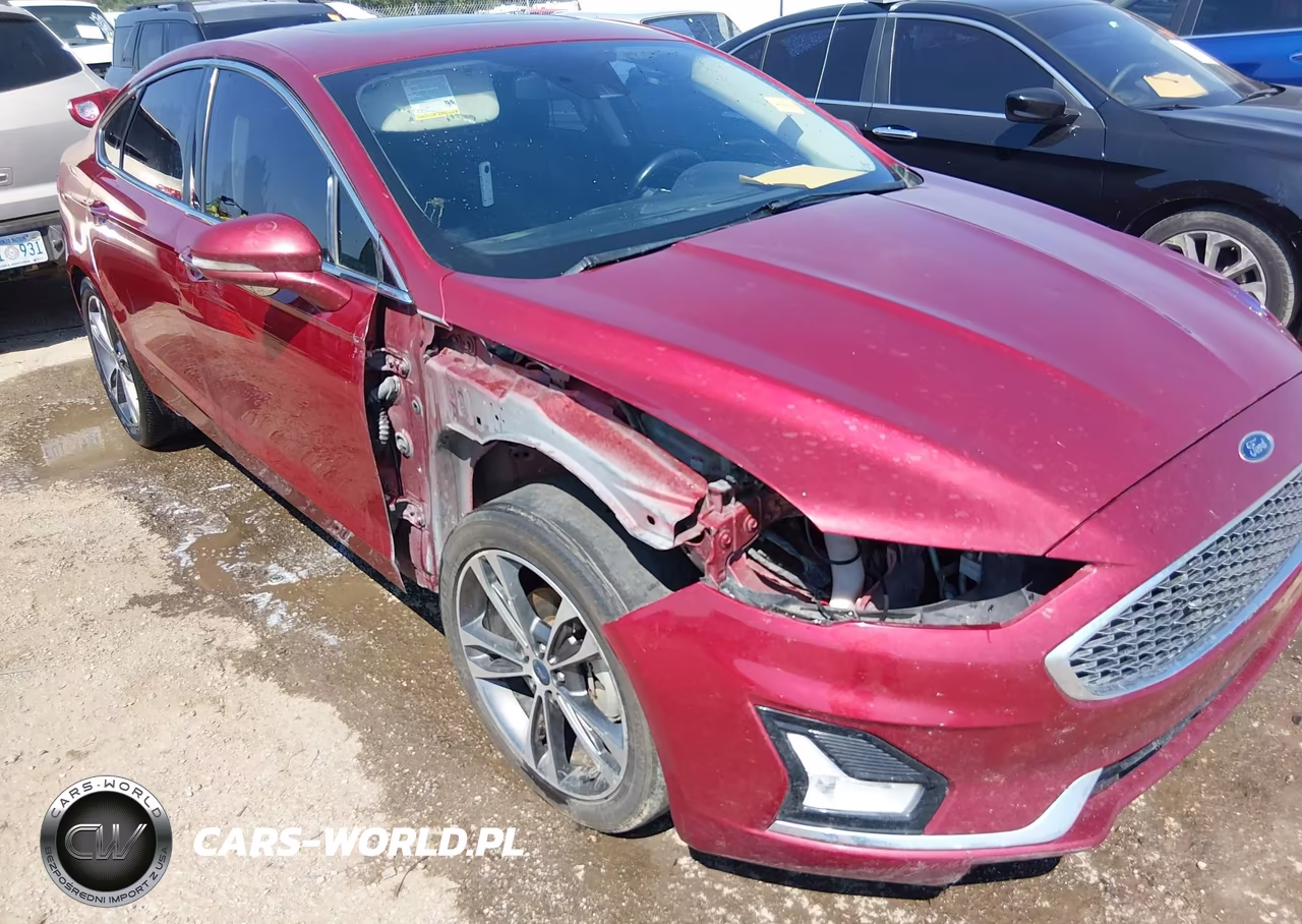 2019 Ford Fusion Titanium VIN:3FA6P0D90KR225820 - 6