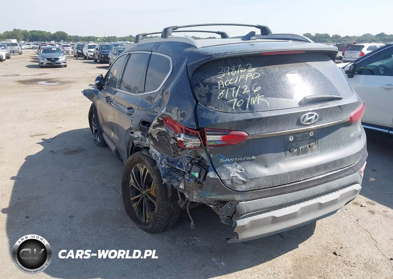 2020 Hyundai Santa Fe Limited 2.0T VIN:5NMS53AA3LH266331 - 3