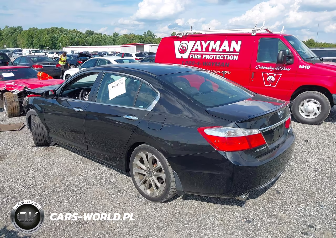 2014 Honda Accord Sport VIN:1HGCR2F58EA100402 - 3