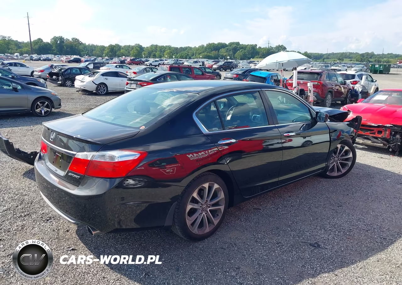 2014 Honda Accord Sport VIN:1HGCR2F58EA100402 - 4