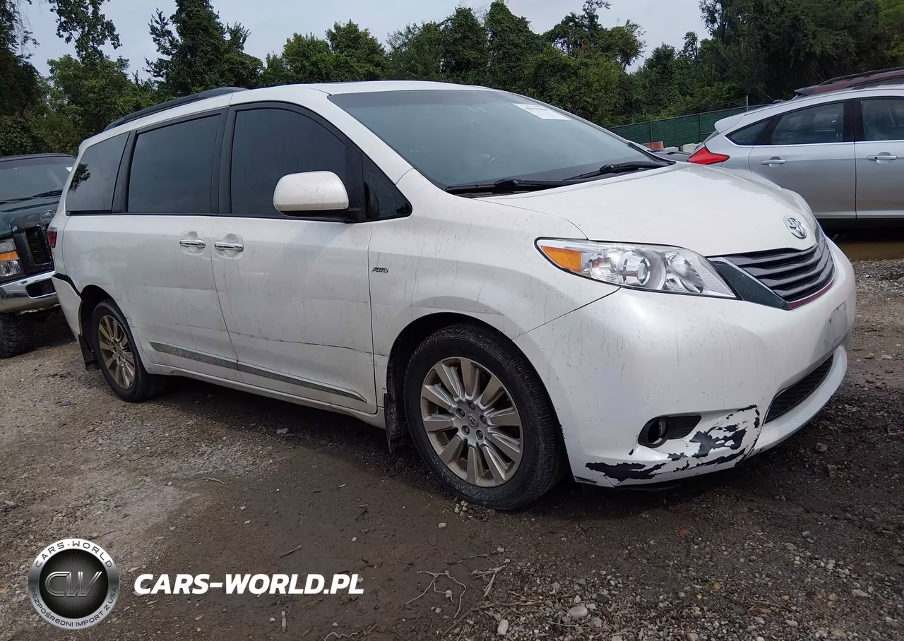 2016 Toyota Sienna Xle Premium 7 Passenger