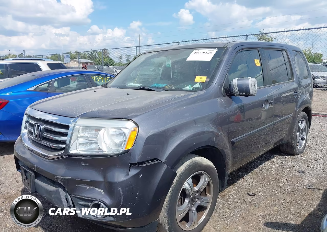 2015 Honda Pilot Se VIN:5FNYF4H33FB055107 - 2