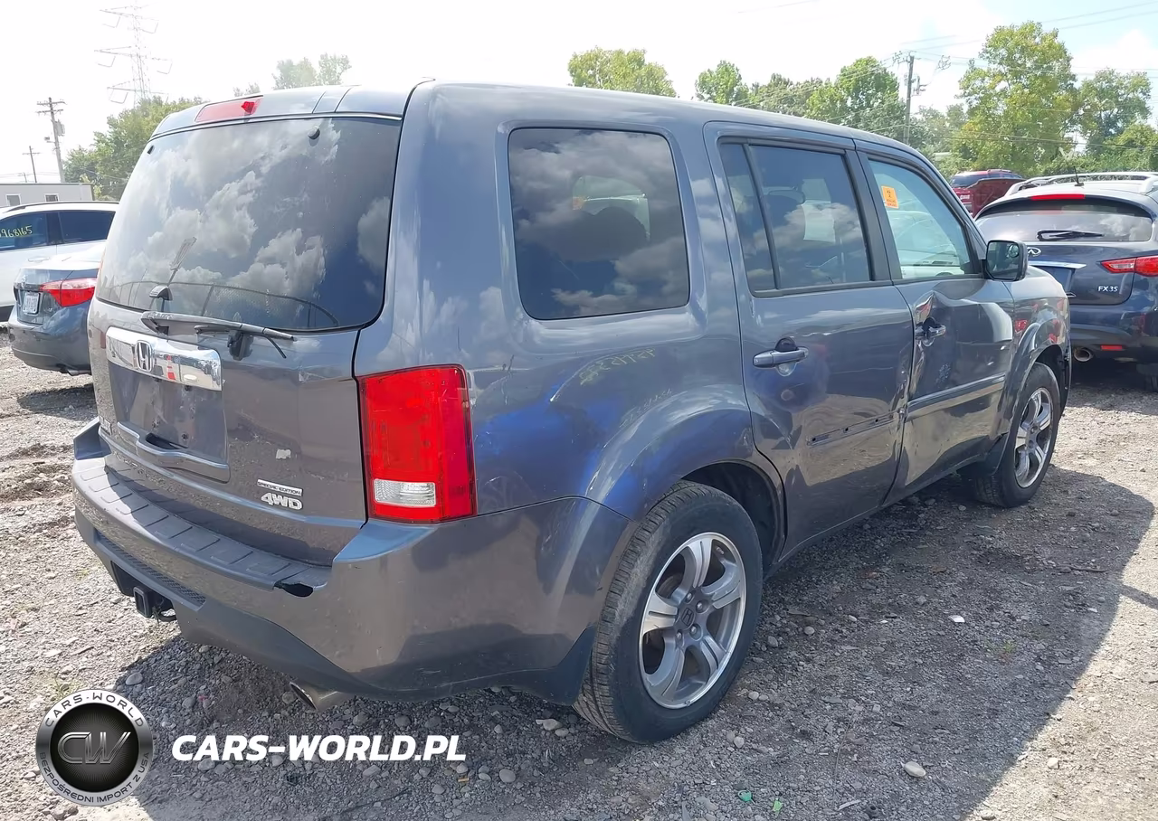 2015 Honda Pilot Se VIN:5FNYF4H33FB055107 - 4