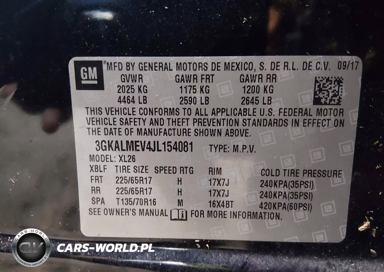 2018 GMC Terrain Sle VIN:3GKALMEV4JL154081 - 9