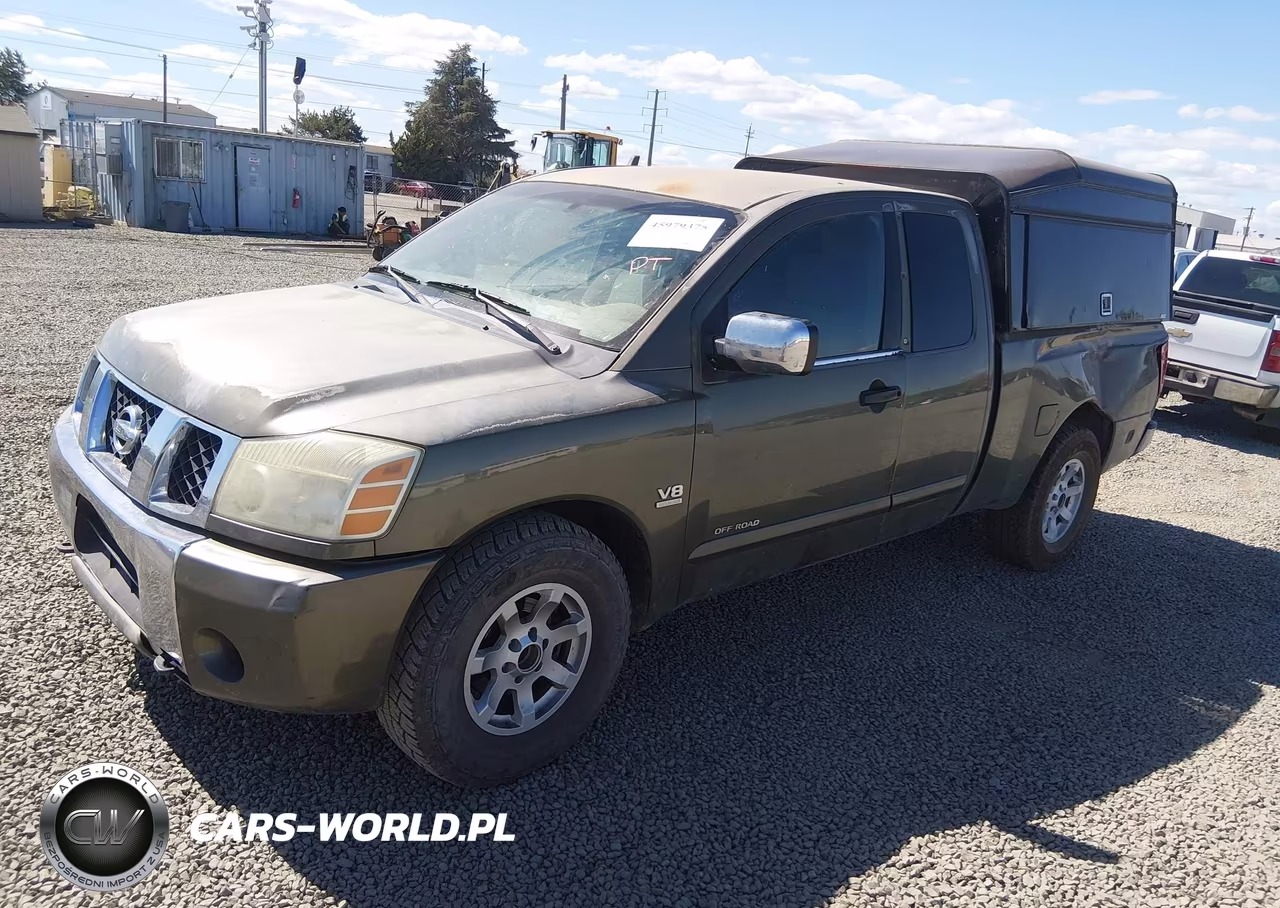 2004 Nissan Titan Se VIN:1N6AA06A34N536822 - 2