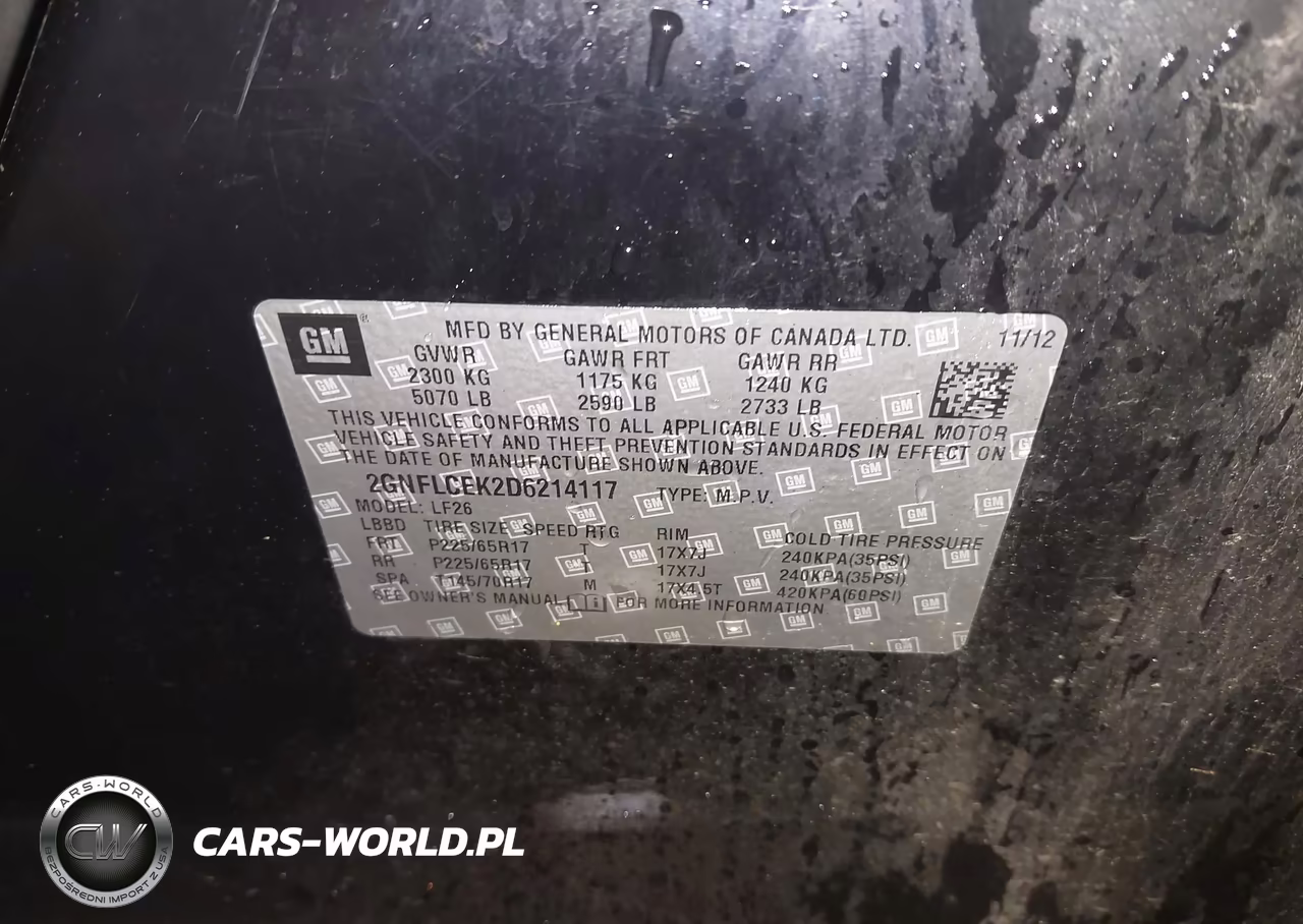 2013 Chevrolet Equinox Ls VIN:2GNFLCEK2D6214117 - 9