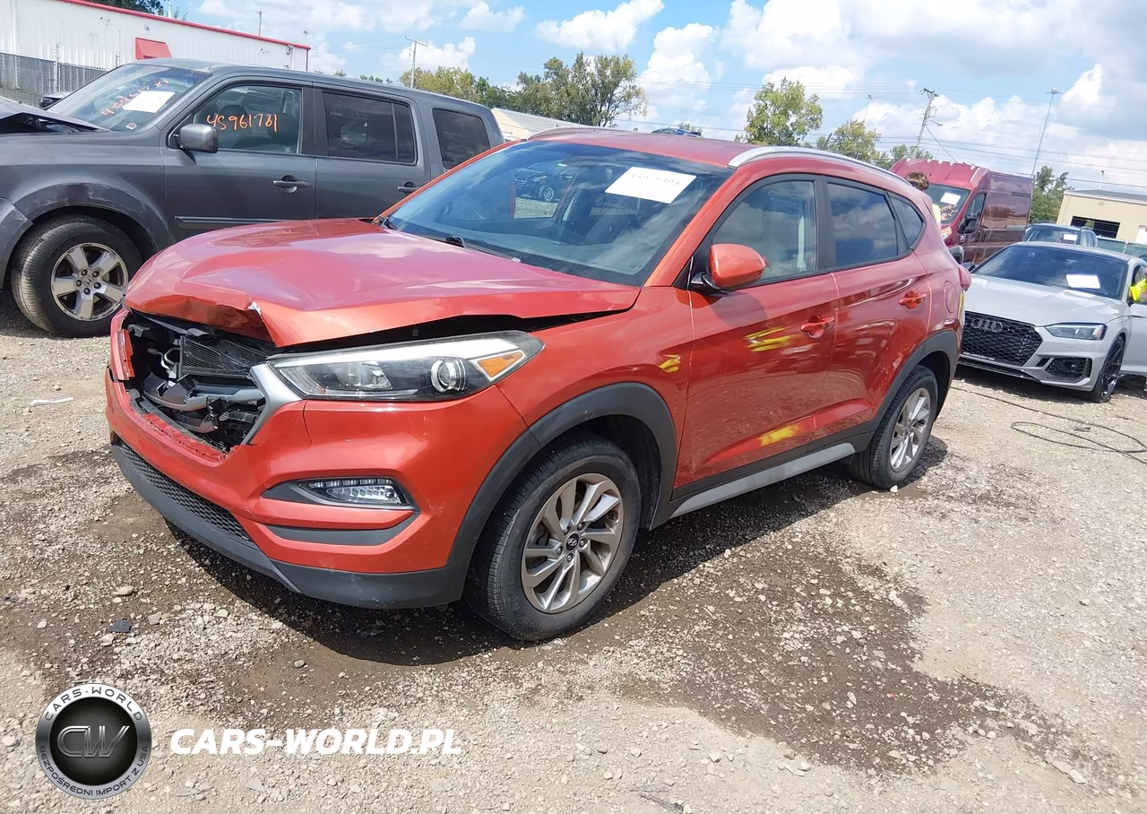 2017 Hyundai Tucson Se VIN:KM8J33A4XHU594580 - 2