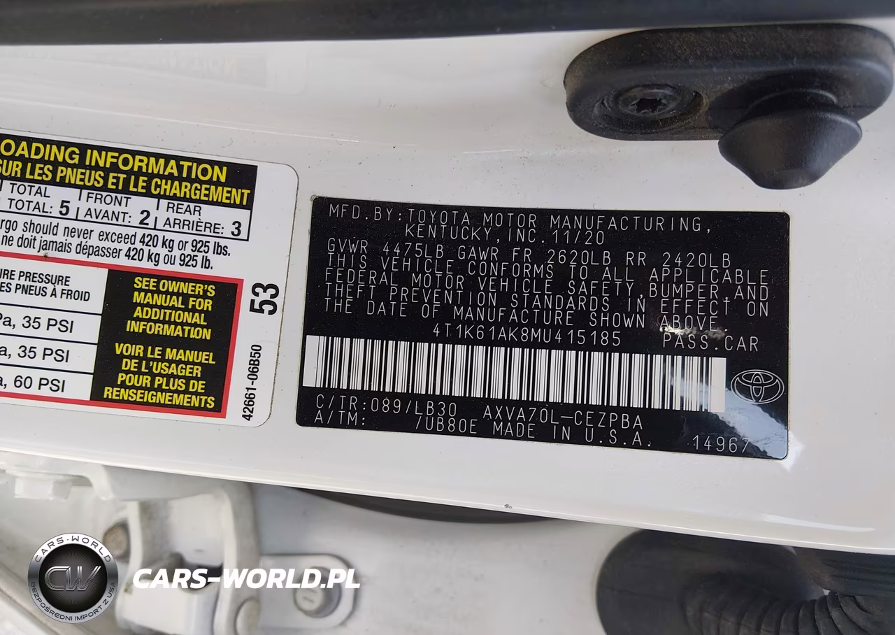 2021 Toyota Camry Xse VIN:4T1K61AK8MU415185 - 9