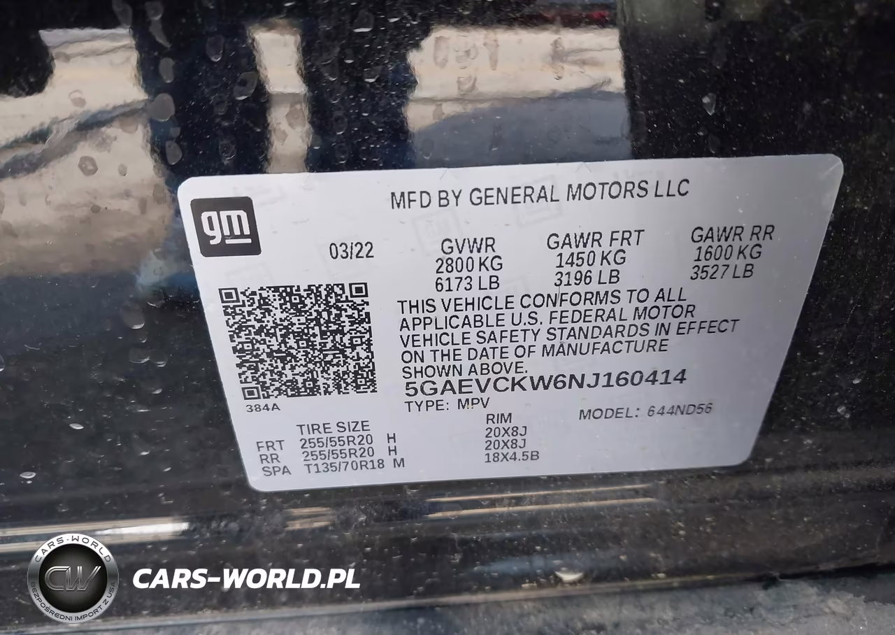 2022 Buick Enclave Awd Avenir VIN:5GAEVCKW6NJ160414 - 9