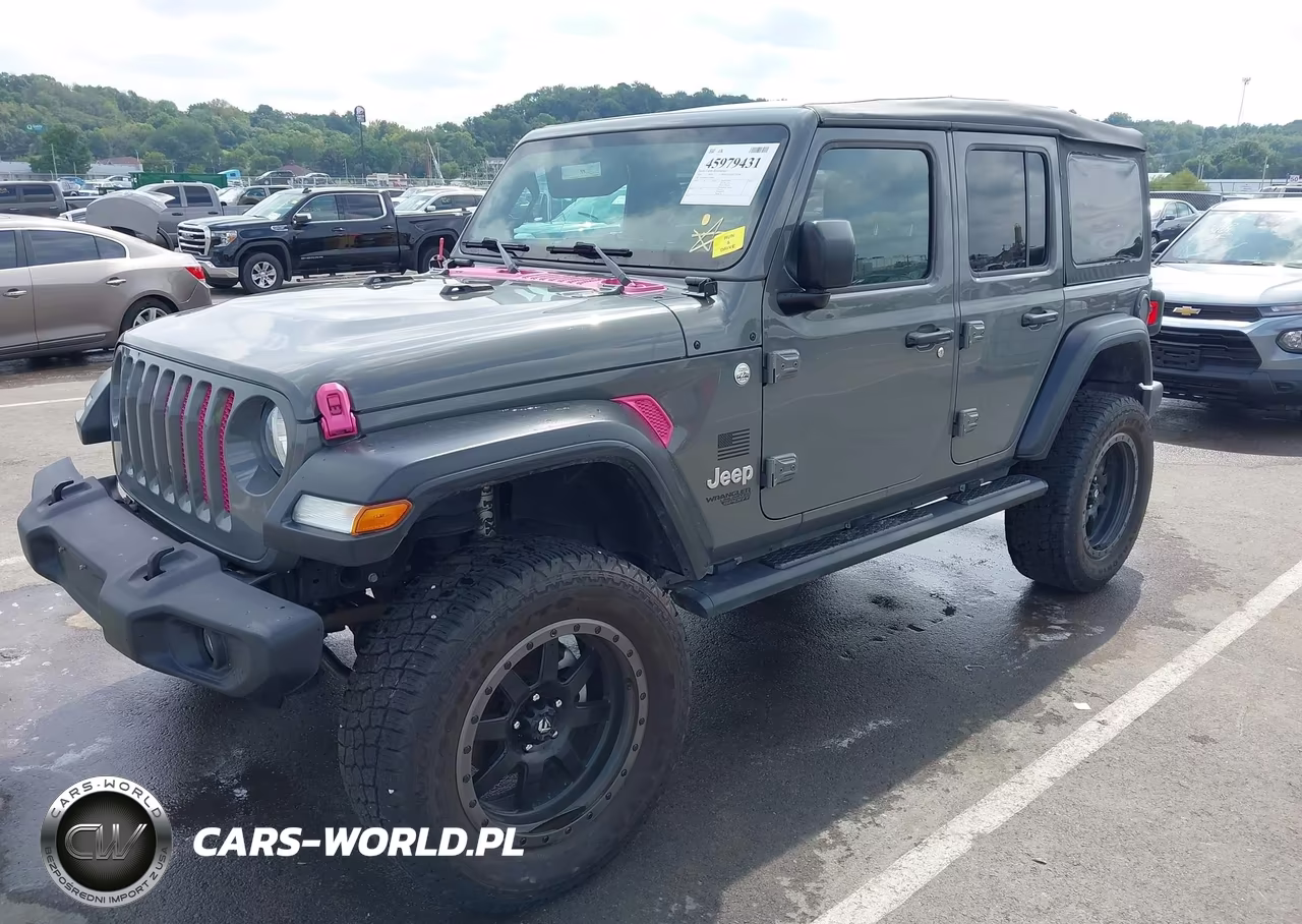 2020 Jeep Wrangler Unlimited Sport S 4X4 VIN:1C4HJXDG8LW266867 - 2