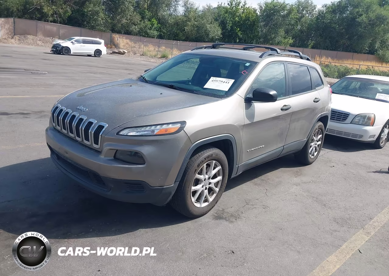 2017 Jeep Cherokee Sport 4X4 VIN:1C4PJMAB2HW656860 - 2